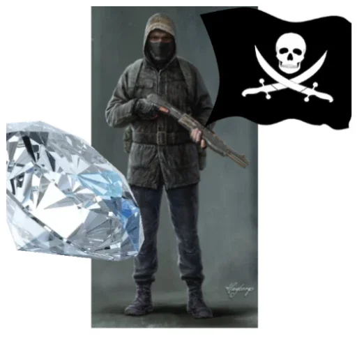 😏 Стикер «Группировка Бандитов» для Telegram