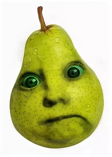 👶 Стикер «груши» для Telegram