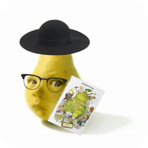 🎩 Стикер «груши» для Telegram