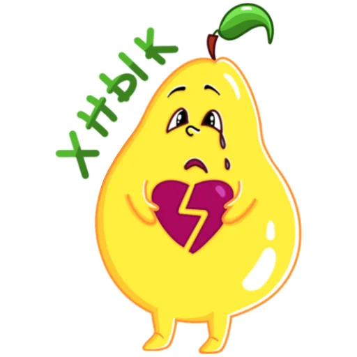 😭 Стикер «Грушовица» для Telegram