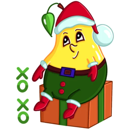 🎅 Стикер «Грушовица» для Telegram
