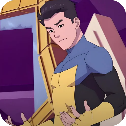 👍 Стикер «Invincible» для Telegram