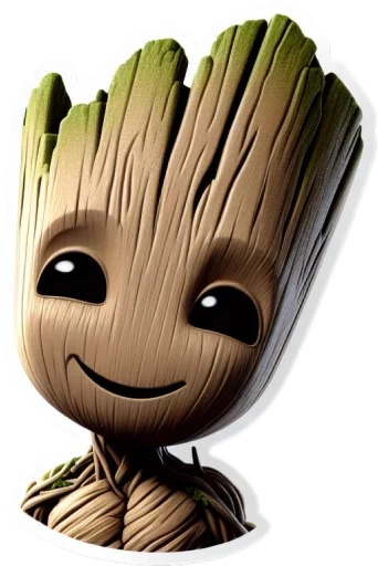 😋 Стикер «Грут» для Telegram