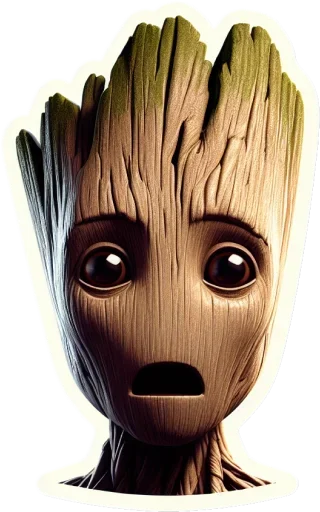 😱 Стикер «Грут» для Telegram