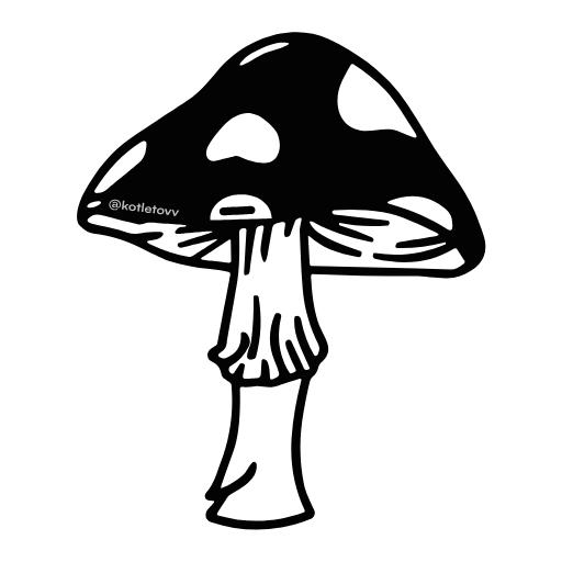 🍄 Эмодзи «адаптивные рандом» для Telegram