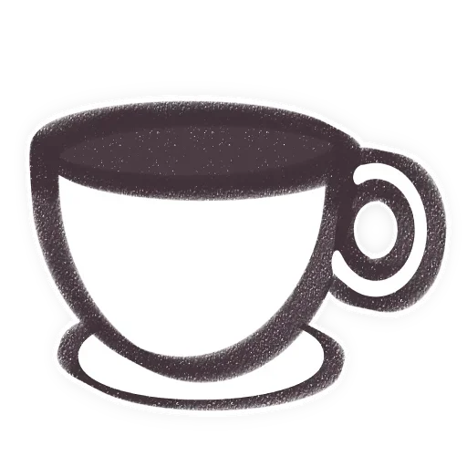 ☕ Стикер «Грустена» для Telegram