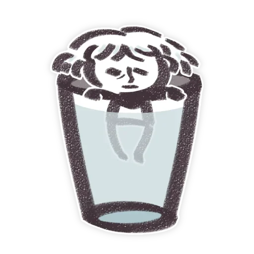 🚰 Стикер «Грустена» для Telegram