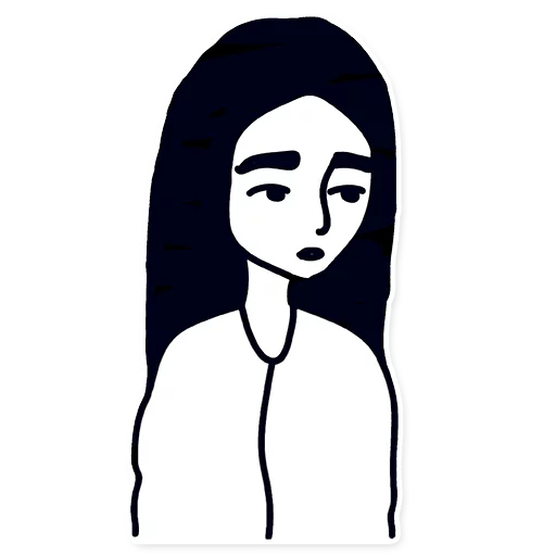 😔 Стикер «Sad Stickers» для Telegram