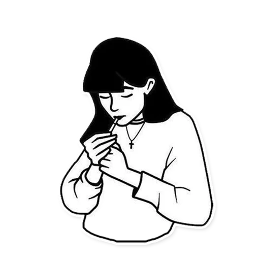 🚬 Стикер «Sad Stickers» для Telegram