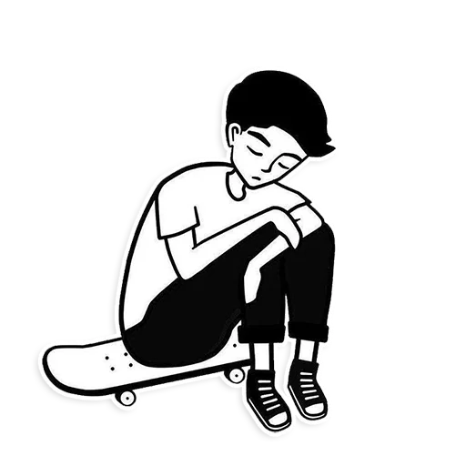 🏂 Стикер «Sad Stickers» для Telegram