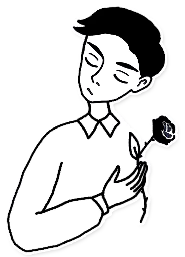 🌹 Стикер «Sad Stickers» для Telegram