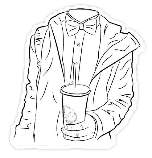 🥤 Стикер «Sad Stickers» для Telegram