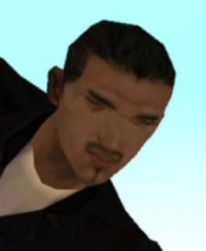 👨‍🦲 Стикер «GTA» для Telegram