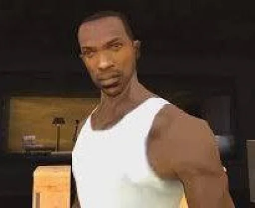 👨‍🦲 Стикер «GTA» для Telegram