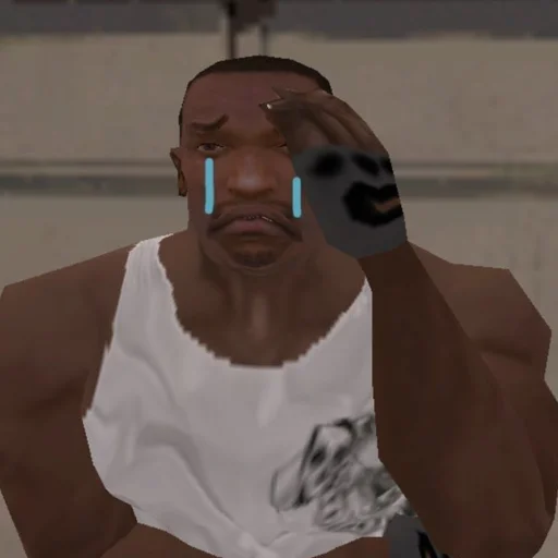 😭 Стикер «Gta faces» для Telegram