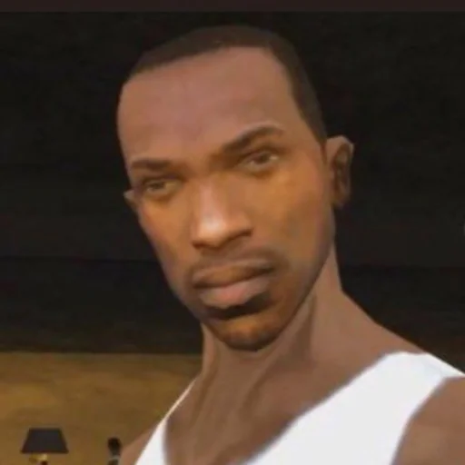 😐 Стикер «Gta faces» для Telegram