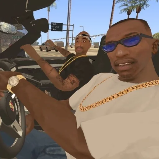 🤔 Стикер «Gta faces» для Telegram