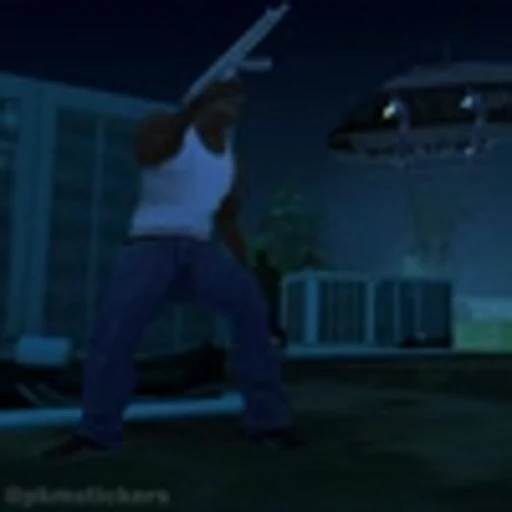 😶‍🌫️ Эмодзи «GTA San Andreas» для Telegram