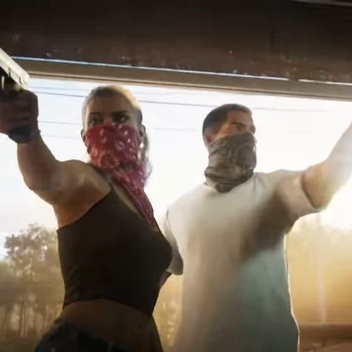 😬 Стикер «GTA 6 Trailer» для Telegram