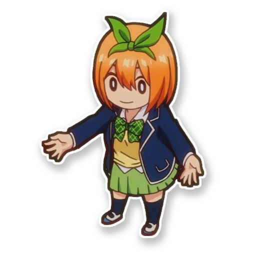 💚 Стикер «Gotoubun no Hanayome» для Telegram