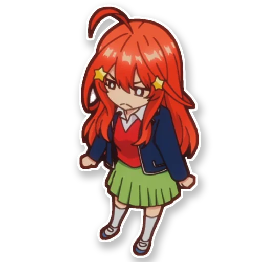 ❤️ Стикер «Gotoubun no Hanayome» для Telegram