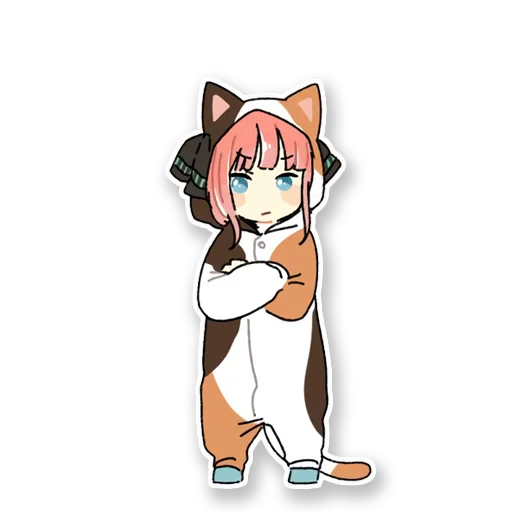 🐱 Стикер «Gotoubun no Hanayome» для Telegram