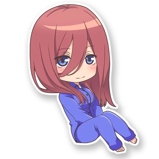 💙 Стикер «Gotoubun no Hanayome» для Telegram