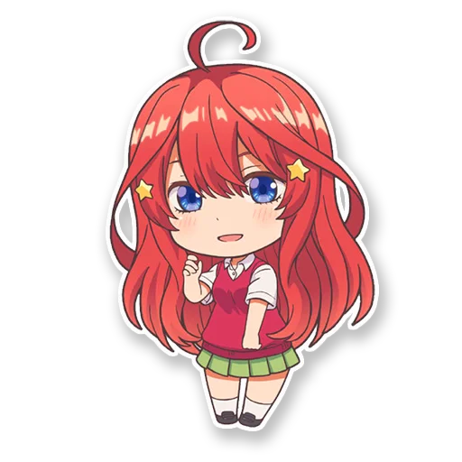 ❤️ Стикер «Gotoubun no Hanayome» для Telegram