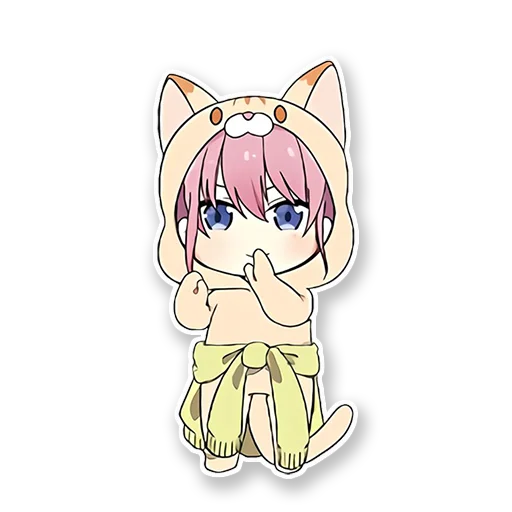 💛 Стикер «Gotoubun no Hanayome» для Telegram