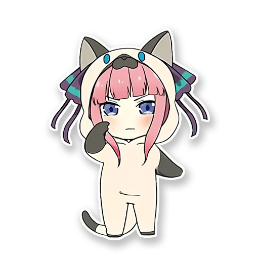 💜 Стикер «Gotoubun no Hanayome» для Telegram