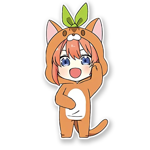 💚 Стикер «Gotoubun no Hanayome» для Telegram