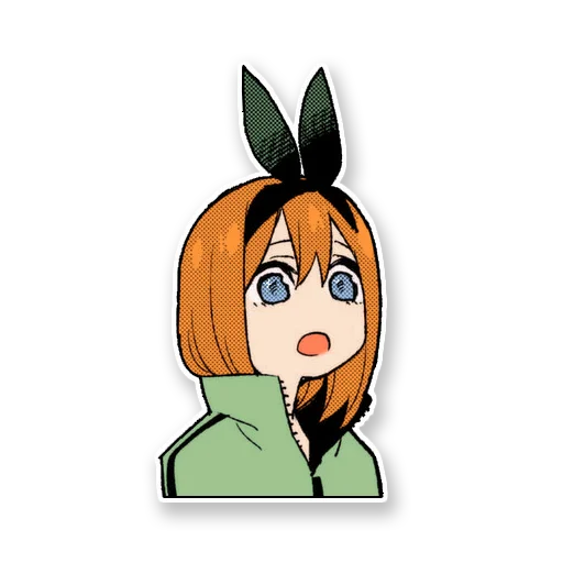 😯 Стикер «Gotoubun no Hanayome» для Telegram