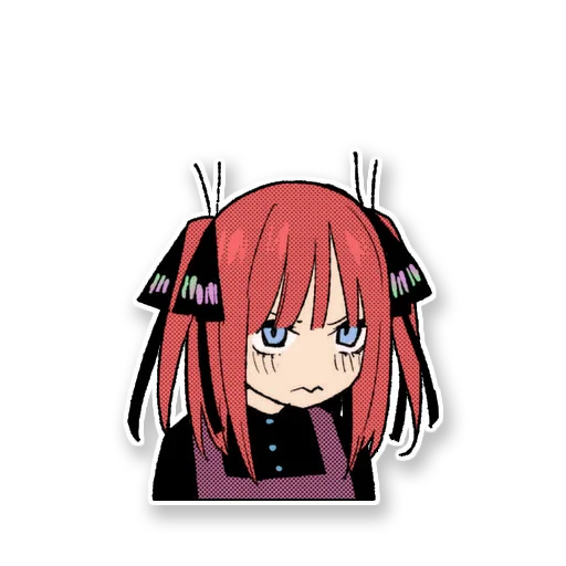 😖 Стикер «Gotoubun no Hanayome» для Telegram