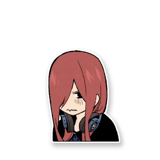 😐 Стикер «Gotoubun no Hanayome» для Telegram