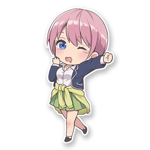 😪 Стикер «Gotoubun no Hanayome» для Telegram