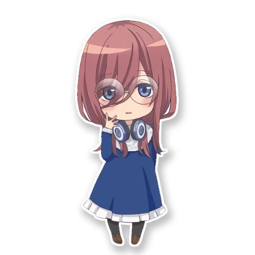 💙 Стикер «Gotoubun no Hanayome» для Telegram