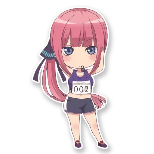 🎽 Стикер «Gotoubun no Hanayome» для Telegram