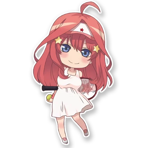 🏸 Стикер «Gotoubun no Hanayome» для Telegram