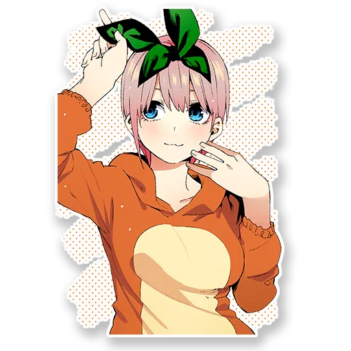 💛 Стикер «Gotoubun no Hanayome» для Telegram