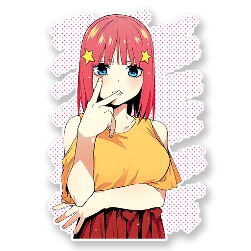 💜 Стикер «Gotoubun no Hanayome» для Telegram