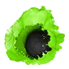 Стикер 9 Green Aesthetic