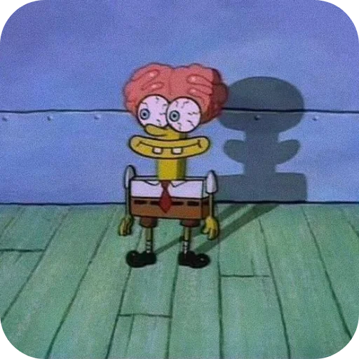 🧸 Стикер «ГУБКА БОБ» для Telegram
