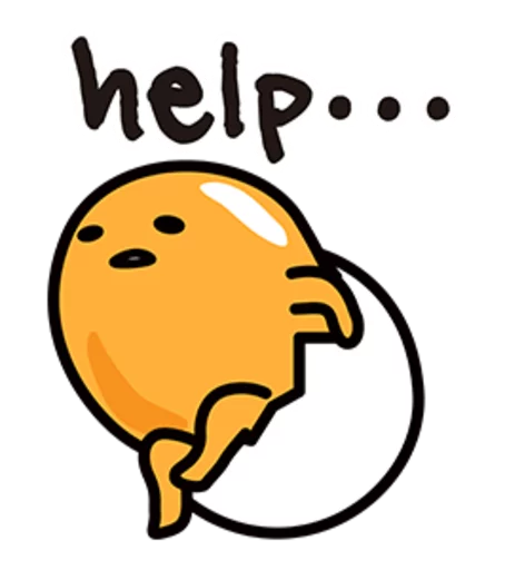 😖 Стикер «Gudetama» для Telegram