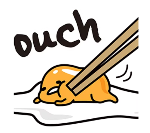 😓 Стикер «Gudetama» для Telegram