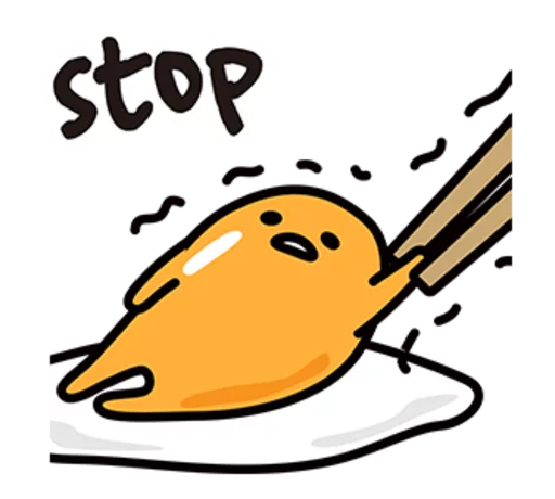 😪 Стикер «Gudetama» для Telegram