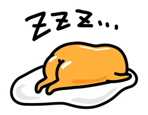 💤 Стикер «Gudetama» для Telegram