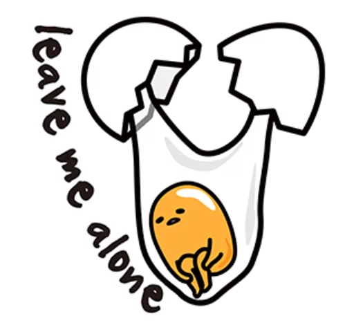😔 Стикер «Gudetama» для Telegram