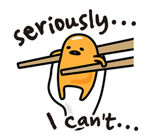 😞 Стикер «Gudetama» для Telegram