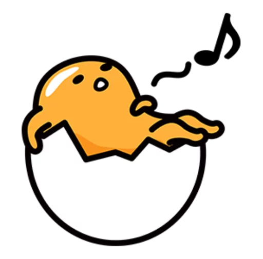 🎼 Стикер «Gudetama» для Telegram