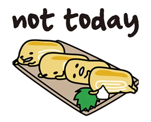 😴 Стикер «Gudetama» для Telegram